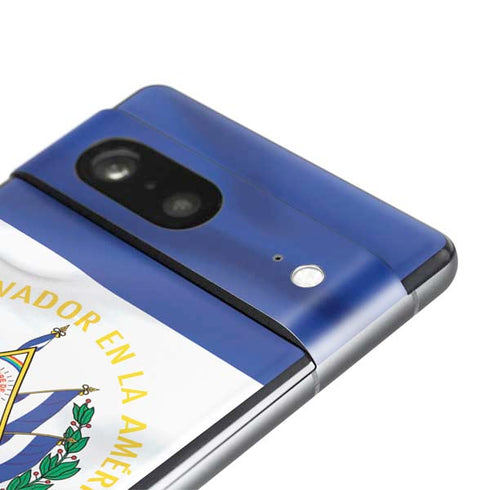 El Salvador Flag Pixel Skins